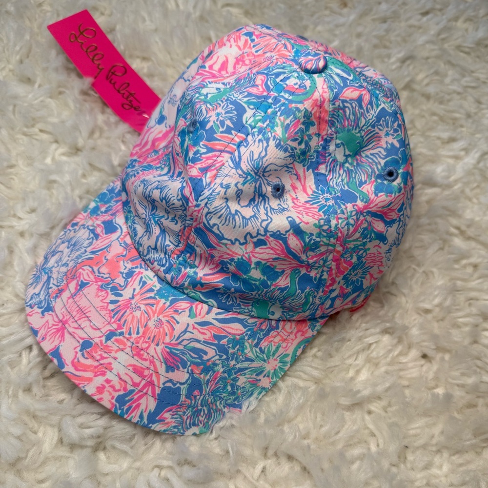 NWT Lilly Pulitzer Run Around Hat OS